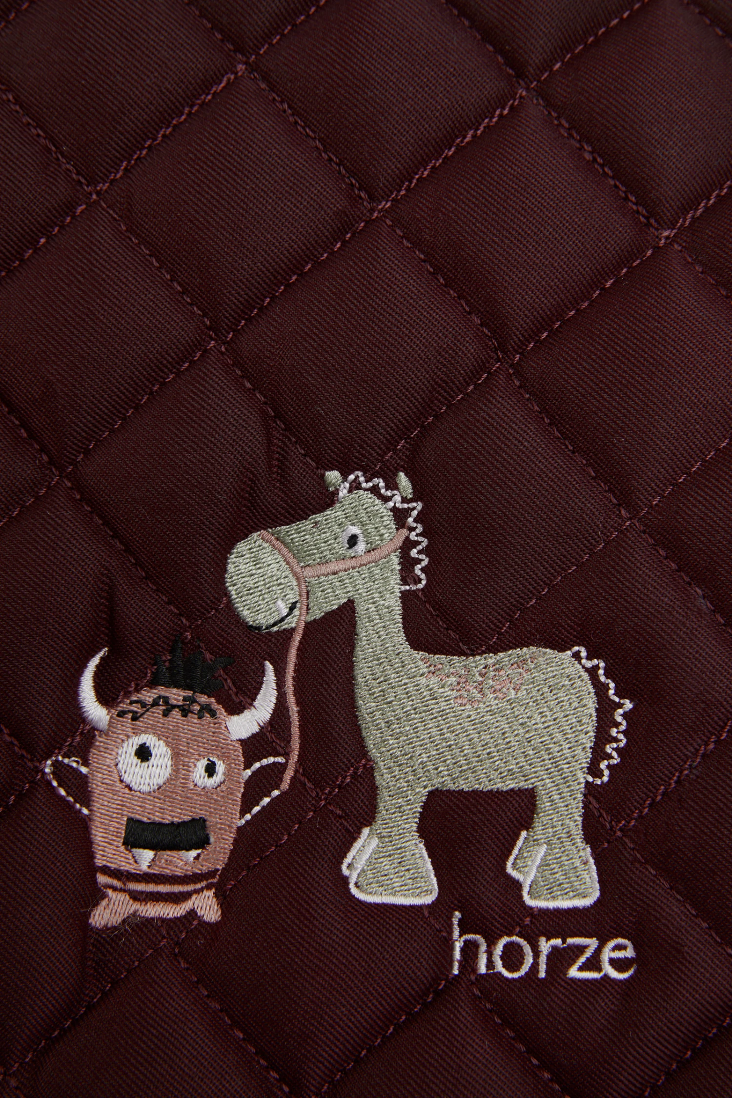 Horze Monster Pony Schabracke Mit Bestickung 4 Horze Monster Pony Schabracke Mit Bestickung – Bild 4