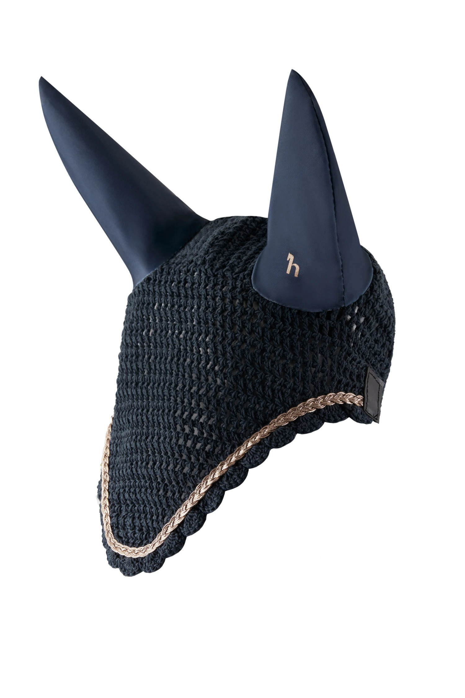 Horze Glarus Fliegenhaube Mit Metallischem Flechtdetail 11 Horze Glarus Fliegenhaube Mit Metallischem Flechtdetail – Bild 11