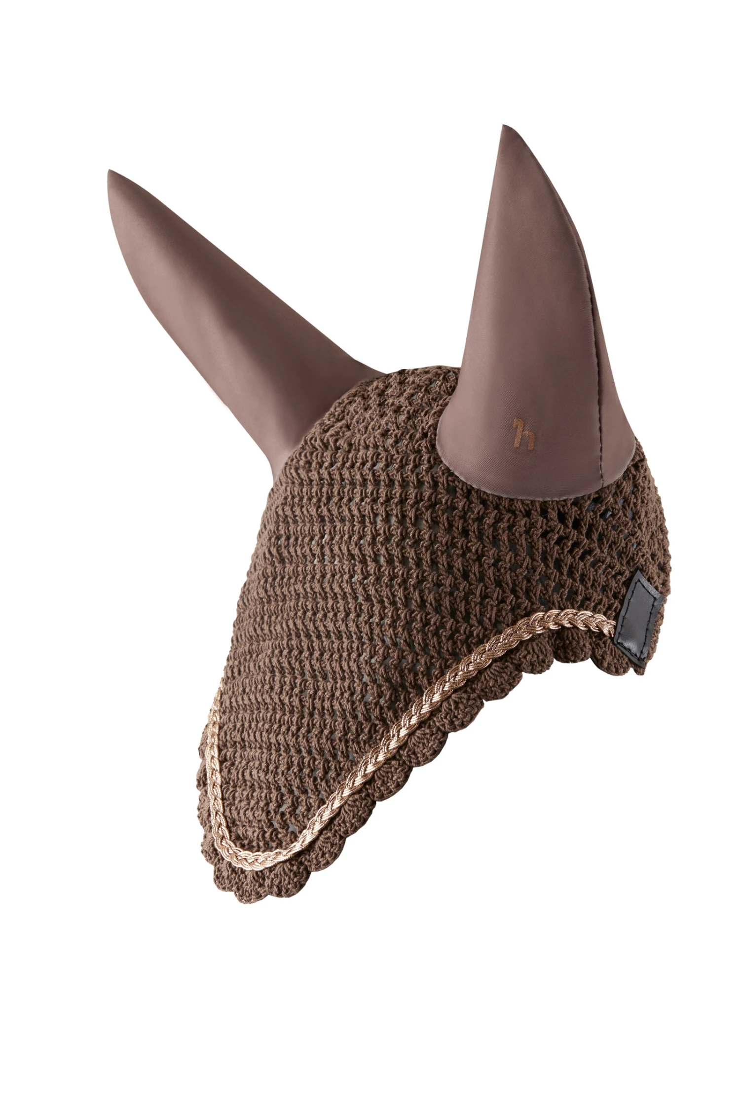 Horze Glarus Fliegenhaube Mit Metallischem Flechtdetail 1 Horze Glarus Fliegenhaube Mit Metallischem Flechtdetail