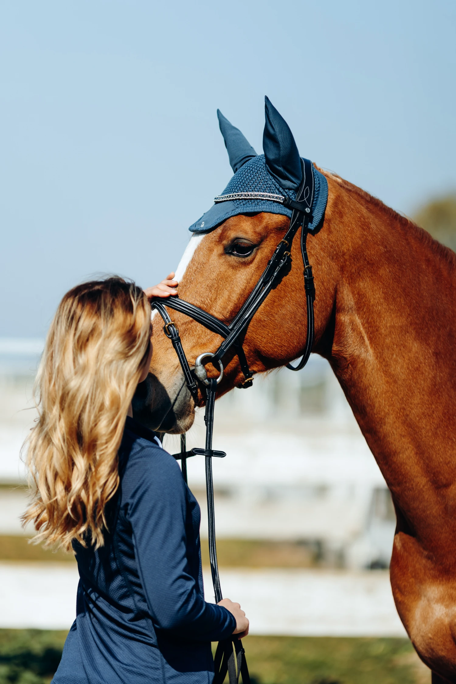 Horze Kühlende Fliegenhaube 9 Horze Kühlende Fliegenhaube – Bild 9