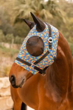 Horze Elastische Pull-On Fliegenmaske -Back on Track Verkäufe 22975 230 03