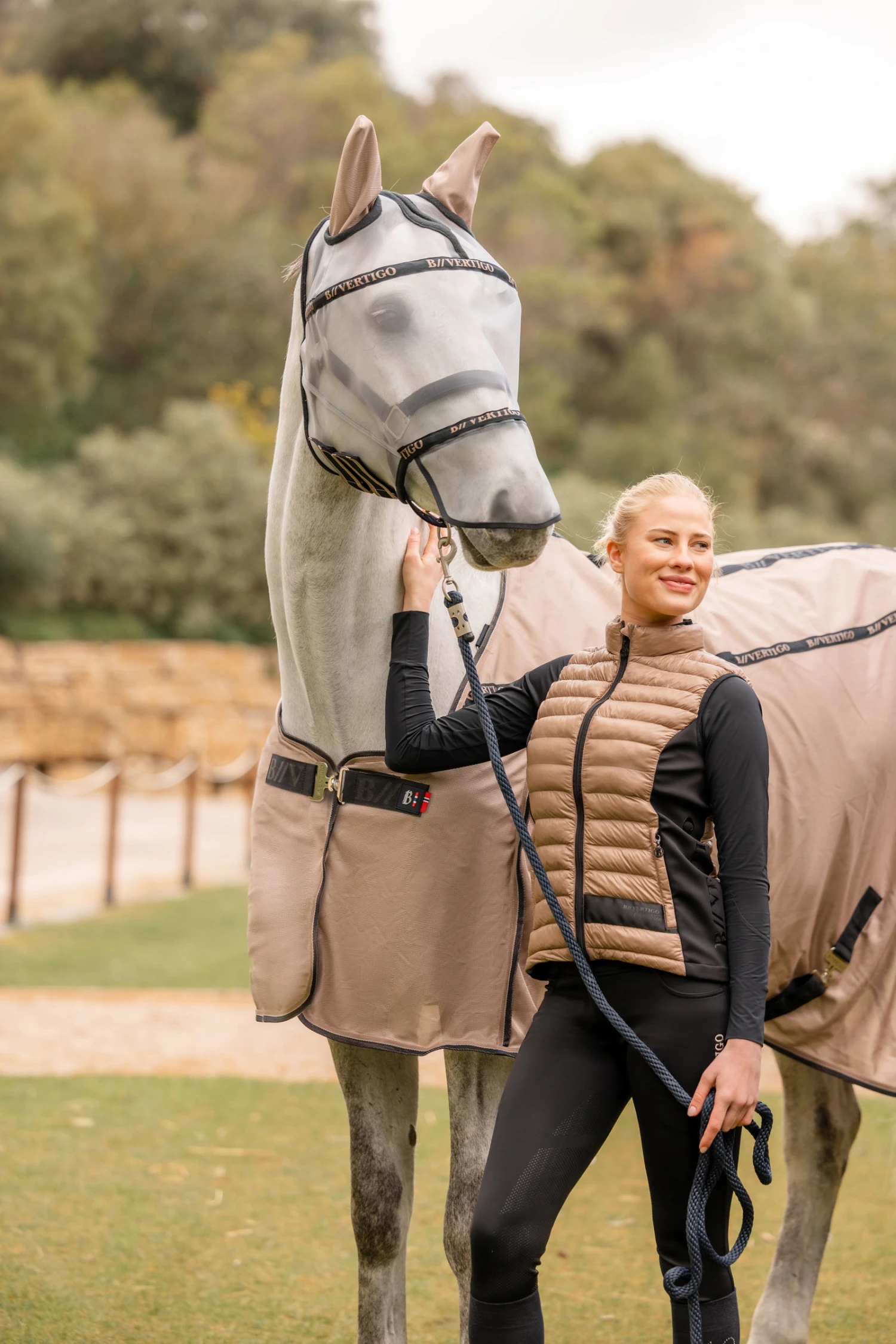 B Vertigo Wire Fliegenmaske 4 B Vertigo Wire Fliegenmaske – Bild 4