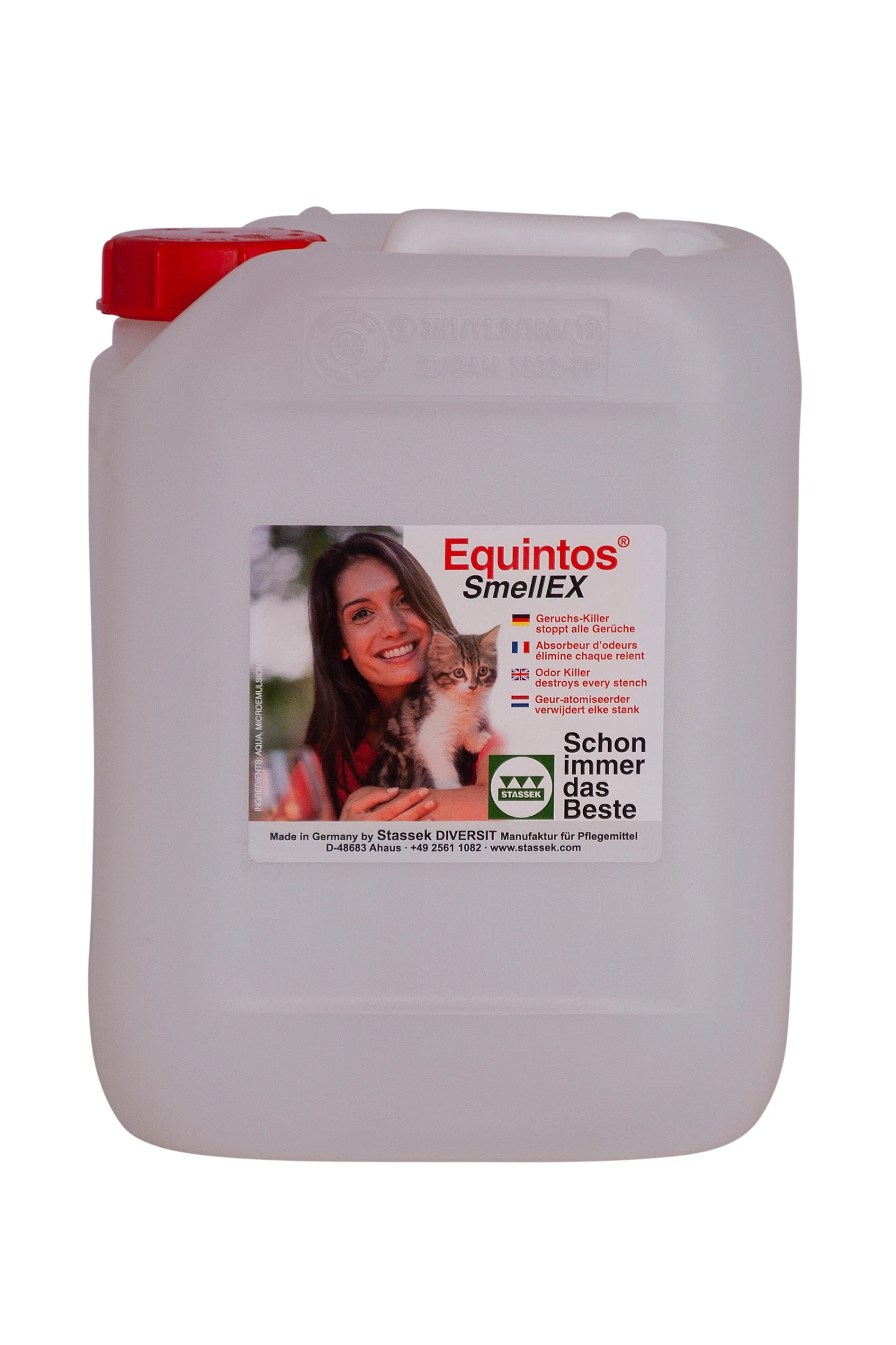 Stassek Equintos SmellEX Geruchsvernichter, 5 Liter 1 Stassek Equintos SmellEX Geruchsvernichter, 5 Liter