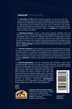 Cavalor Leather Soap 500 Ml -Back on Track Verkäufe 25807 3 1