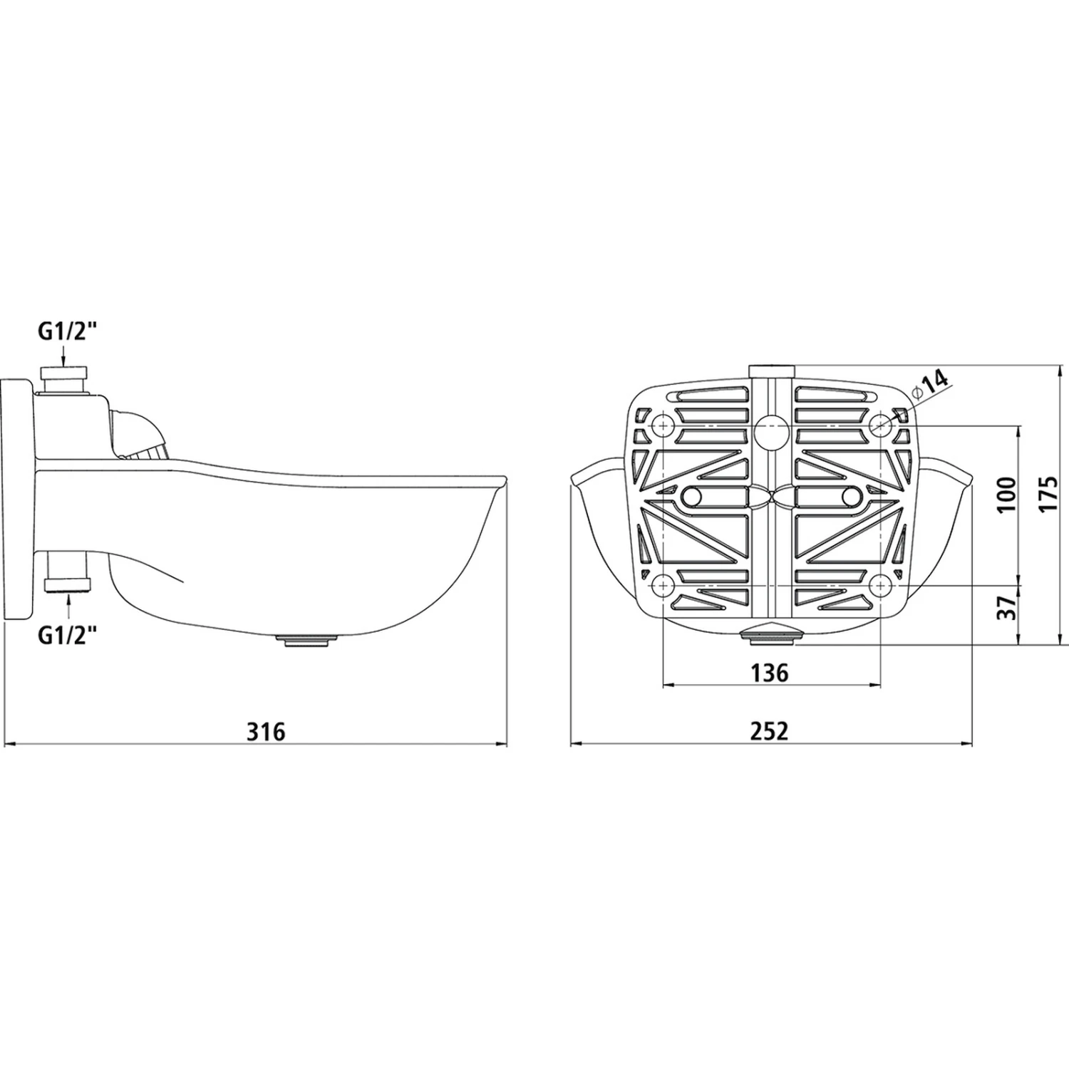 Kerbl Tränkebecken K75 4 Kerbl Tränkebecken K75 – Bild 4