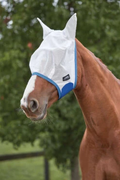 Weatherbeeta Comfitec Essential Mesh Maske -Back on Track Verkäufe 317416 WH DB GR 1