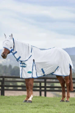 Weatherbeeta Comfitec Essential Mesh Maske -Back on Track Verkäufe 317416 WH DB GR 2