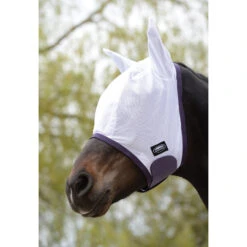 Weatherbeeta Comfitec Essential Mesh Maske -Back on Track Verkäufe 317416 WH PU BL 1