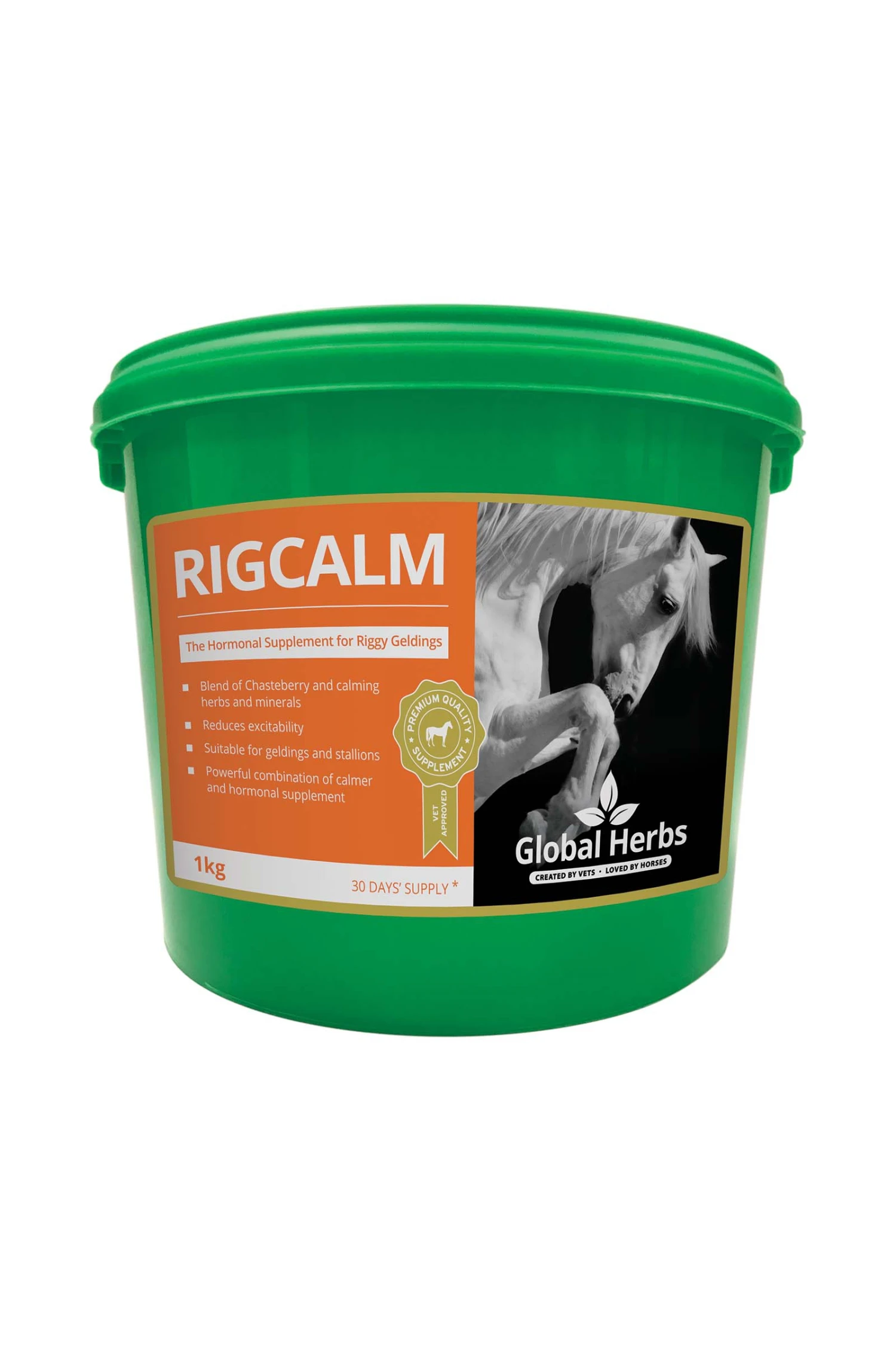 Global Herbs RigCalm 1kg 1 Global Herbs RigCalm 1kg