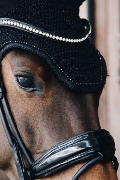 Kentucky Horsewear Wellington Glitter Soundless Fliegenhaube 10 Kentucky Horsewear Wellington Glitter Soundless Fliegenhaube -Back on Track Verkäufe 329945 BL 3