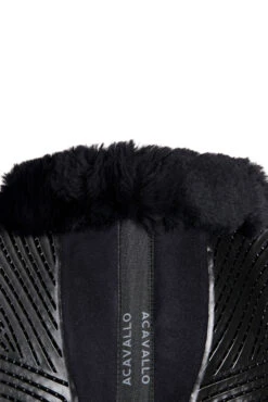 Acavallo Close Contact Gel & Memory Foam Pad Mit Lammfell -Back on Track Verkäufe 342256 BL BL 3