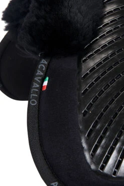 Acavallo Close Contact Gel & Memory Foam Pad Mit Lammfell -Back on Track Verkäufe 342256 BL BL 4