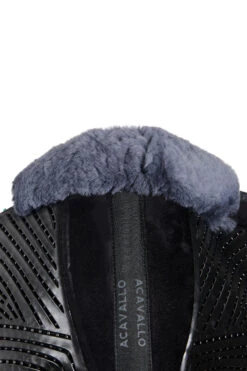 Acavallo Close Contact Gel & Memory Foam Pad Mit Lammfell -Back on Track Verkäufe 342256 BL B 3