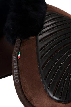 Acavallo Close Contact Gel & Memory Foam Pad Mit Lammfell -Back on Track Verkäufe 342256 BR BL 4