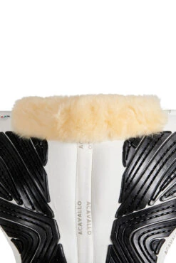 Acavallo Close Contact Gel & Memory Foam Pad Mit Lammfell -Back on Track Verkäufe 342256 WH NAT 3