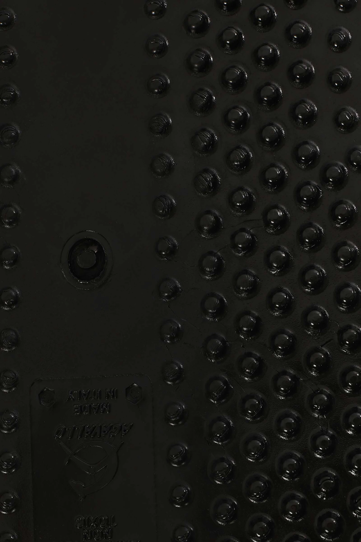 Acavallo Massage Gel Pad, Schwarz 3 Acavallo Massage Gel Pad, Schwarz – Bild 3