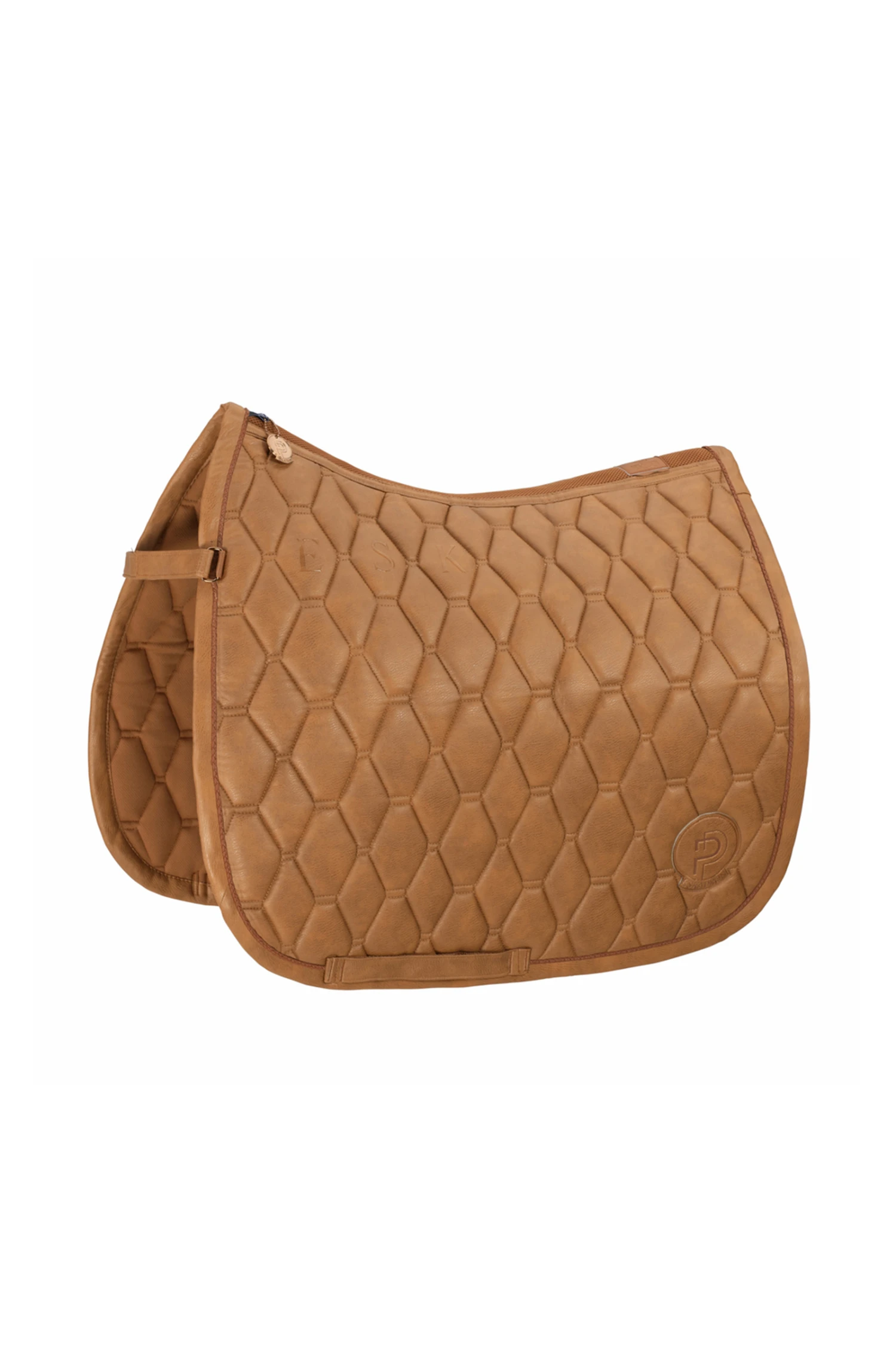 Eskadron Platinum 23 Metallic Faux Leather Dressurschabracke 2 Eskadron Platinum 23 Metallic Faux Leather Dressurschabracke – Bild 2