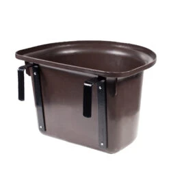 Horze Eimer Mit Flacher Rückseite