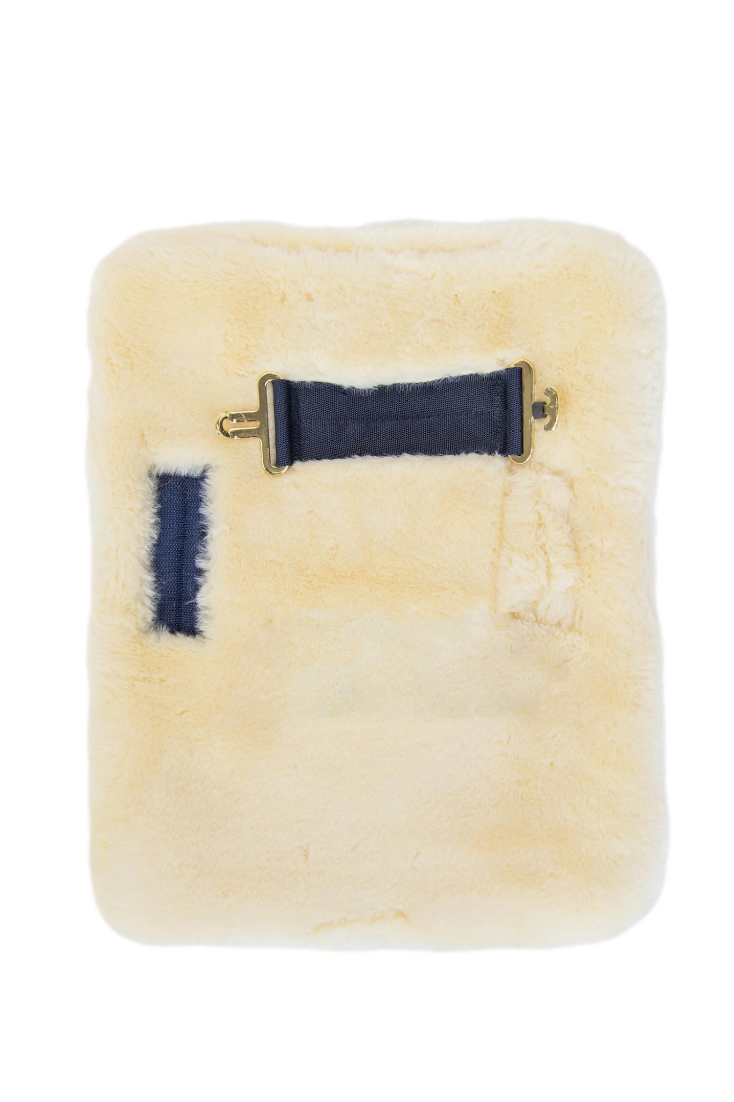 Kentucky Horsewear Bursterweiterung Mit Veganem Lammfell, 1 Schnalle 1 Kentucky Horsewear Bursterweiterung Mit Veganem Lammfell, 1 Schnalle